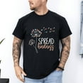 thumbnail image 1 of Cat Dandelion Spread Kindness Unisex Softstyle T-Shirt, Sweatshirt, Hoodie, for men & women, up to size 5XL., 1 of 5