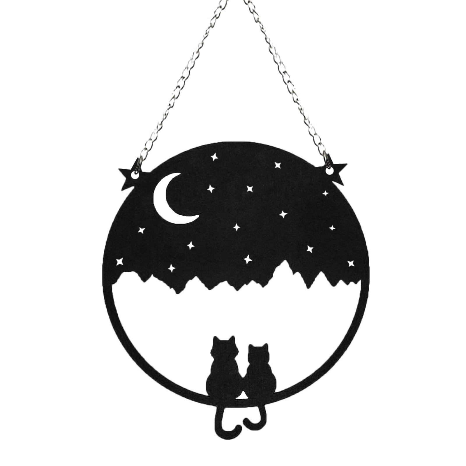 Cat Decorative Suncatcher Ornament Decorative Cat Decorative Garden Ornament Sun Catchers