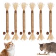thumbnail image 1 of Cat Dental Chew Toys for Teeth Cleaning, Kitten Teething Rope Toy, Interactive Dental Care Play, 1 of 5