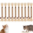 thumbnail image 1 of Cat Dental Chew Toys for Teeth Cleaning, Kitten Teething Rope Toy, Interactive Dental Care Play, 1 of 5