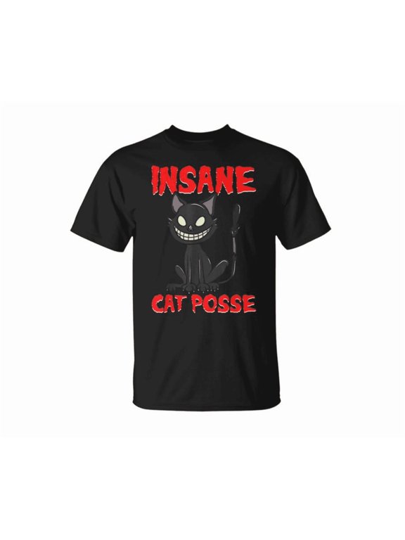 Cat Design Insane Cats Posse Scary Kitten Clown Horror Unisex T Shirt Hot Trending Shirt, Vintage Birthday Gift