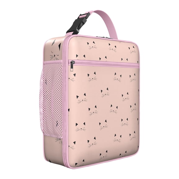 Cat Design Reusable Cooler Bag – Lightweight Insulated Lunch Tote for Daily Outdoor Use
