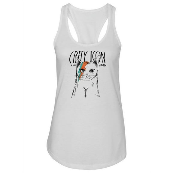 Cat Design Tank Women -Image by Shutterstock, Female x-Small