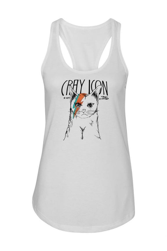 Cat Design Tank Women -Image by Shutterstock, Female x-Small