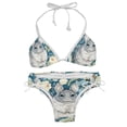 thumbnail image 1 of Cat Detachable Sponge Adjustable Strap Bikini Set Two-Pack Bikinis,Swimsuits,Beachwear, 1 of 6