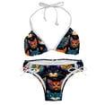 thumbnail image 1 of Cat Detachable Sponge Adjustable Strap Bikini Set Two-Pack Swimsuits for All Occasions, 1 of 6