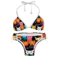 thumbnail image 1 of Cat Detachable Sponge Adjustable Strap Bikini Set Two-Pack Swimsuits for Women, 1 of 6
