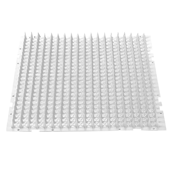 Cat Deterrent Outdoor/Indoor Scat Mat, Pet Deterrent Training Mats, Keep Cats/Dogs Away Plastic Mats with Spikes, 16 x 13 Inches