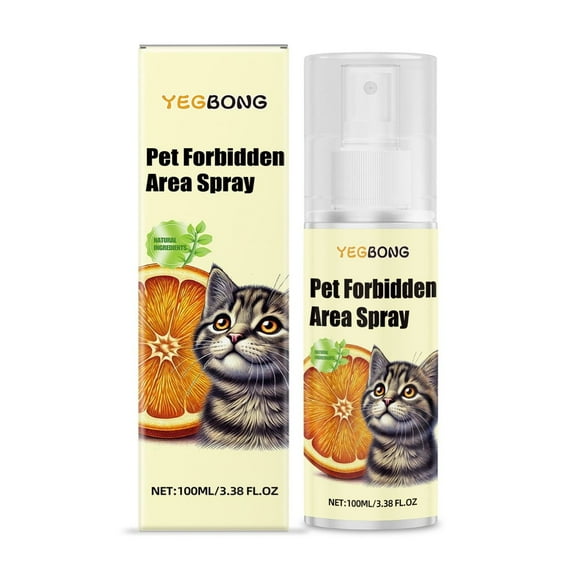 Cat Deterrent Spray 100% Natural Cat Spray Deterrent for Urine Marking & Scratching - Eco Friendly, Safe to Use Around Children and Pets, Safe for Use on Furniture and Fabric, Works Indoor & Outdoor