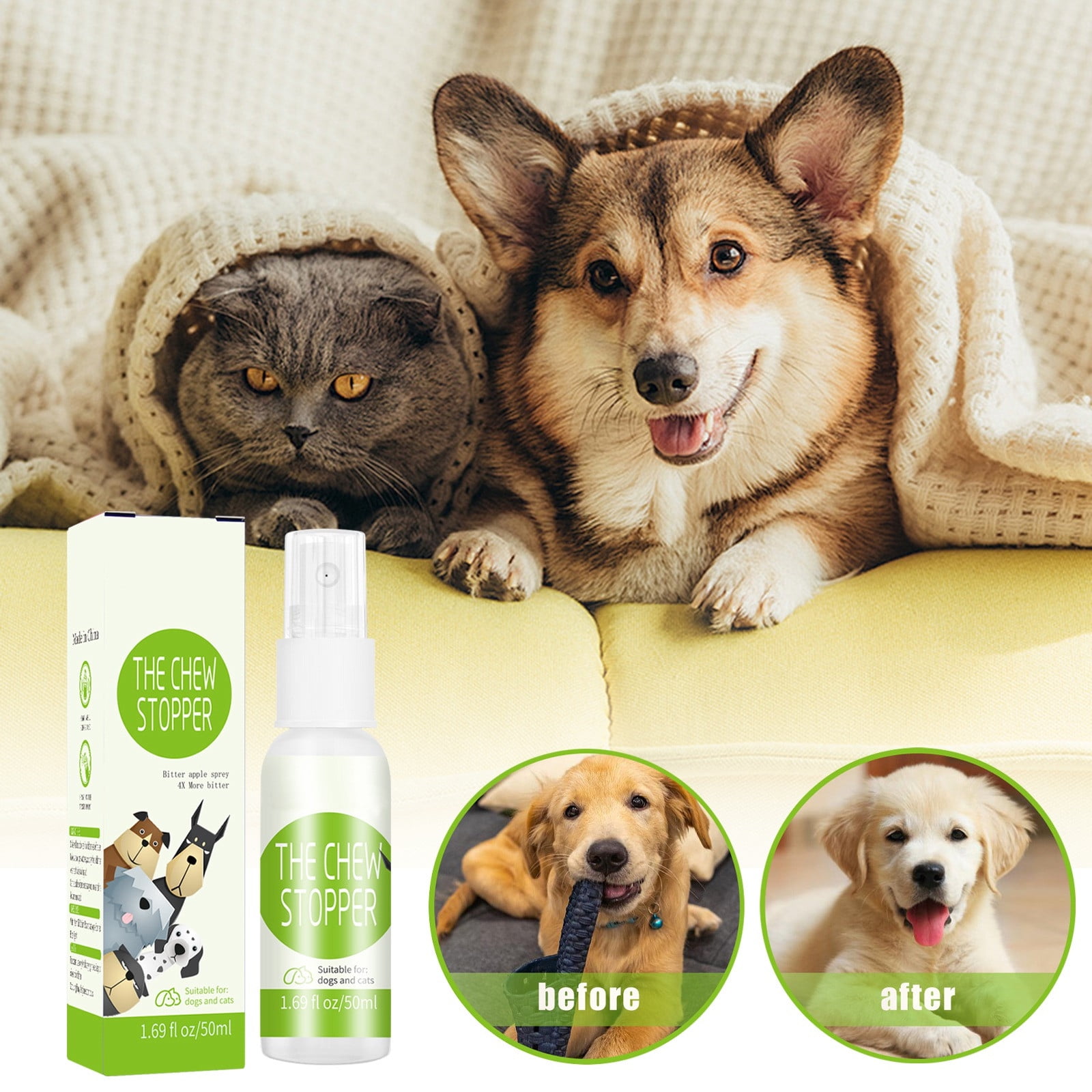 Pet spray for furniture best sale