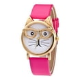 thumbnail image 1 of Cat Dial Gift Fashion Wrist Watch for Men with Glasses Watch Strap Watch for Elderly Men Quartz Women's Watch, 1 of 2