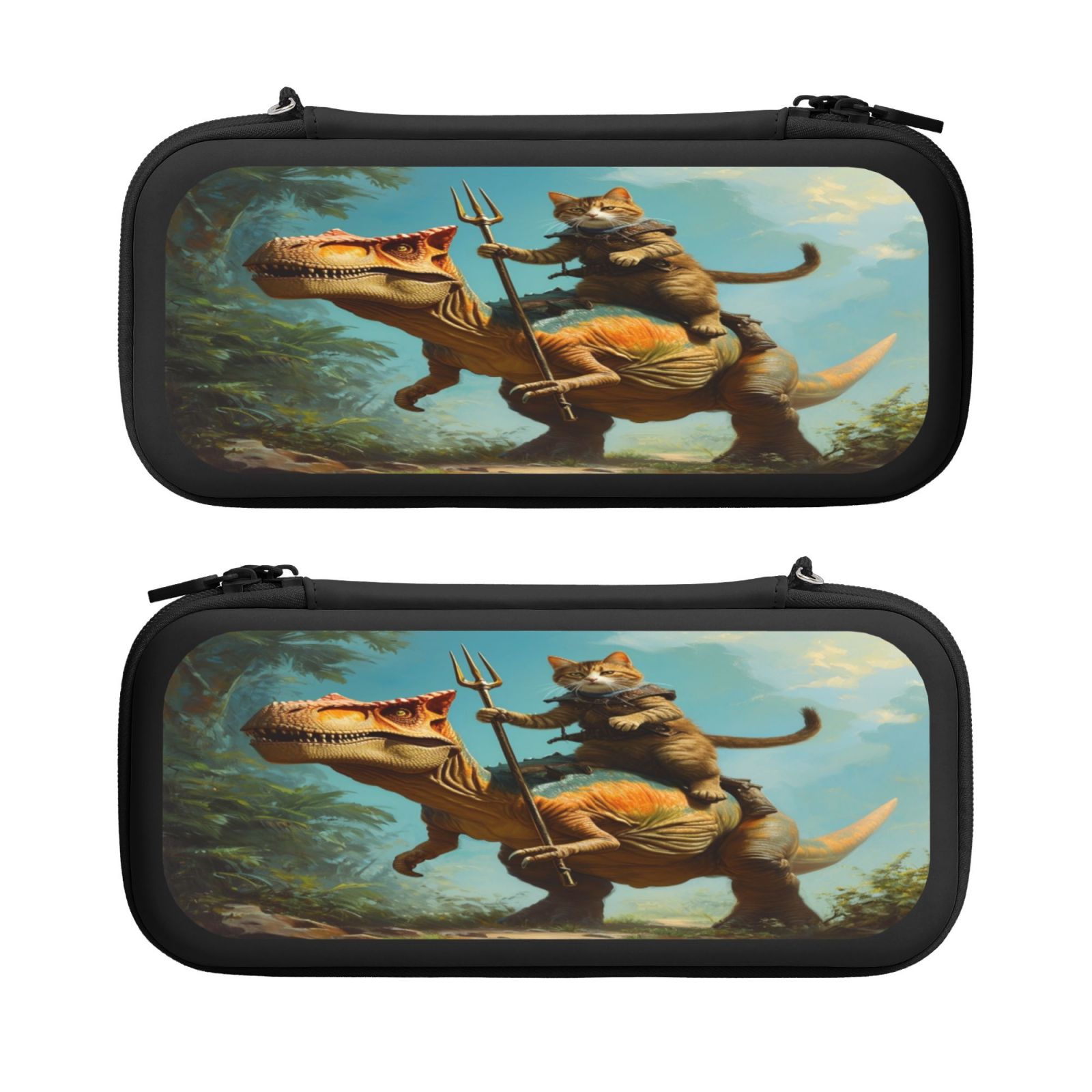 Cat Dinosaur (4), Carrying Case For Nintendo Switch & OLED Version, Eva ...