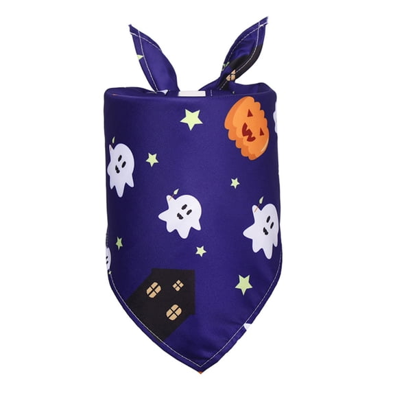 Cat Dog Bandanas Halloween Pet Dog Bandanas Small Medium Dog Scarf Small Dog Cat Puppy Bibs Pet Supplies Neck Dog Accessories