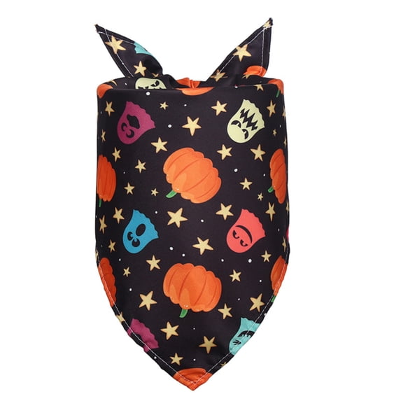 Cat Dog Bandanas Halloween Pet Dog Bandanas Small Medium Dog Scarf Small Dog Cat Puppy Bibs Pet Supplies Neck Dog Accessories