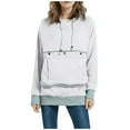 thumbnail image 1 of Cat Dog Carrier Hoodie Pet Pouch Sweatshirt Puppy Kitten Holder Carrier Pullover Tops Kangaroo Unisex Hoodies, 1 of 1