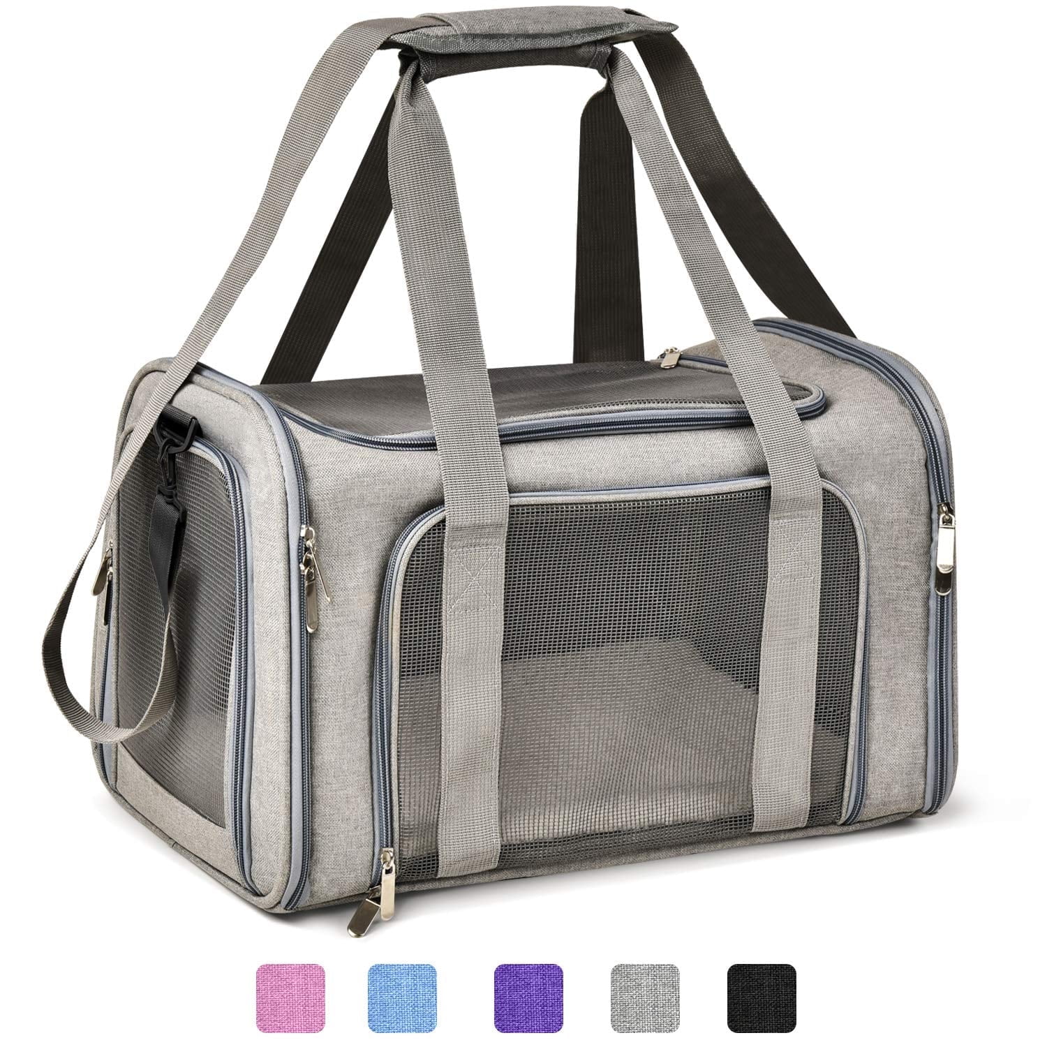 Wewdigi, Pet Carrier for Cats & Dogs, TSA Airline Approved, 15 lbs