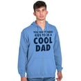 thumbnail image 1 of Cat Dog Dad Dont Need Kids to be Cool Zip Hoodie Sweatshirt Men Brisco Brands 4X, 1 of 6