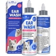 thumbnail image 1 of Cat & Dog Ear Cleaner Drops & Wash Solution - Yeast Otic & Itchy Ear Support for Pet - Wax Remover & Flush Remedy for Any Pets, 1 of 11