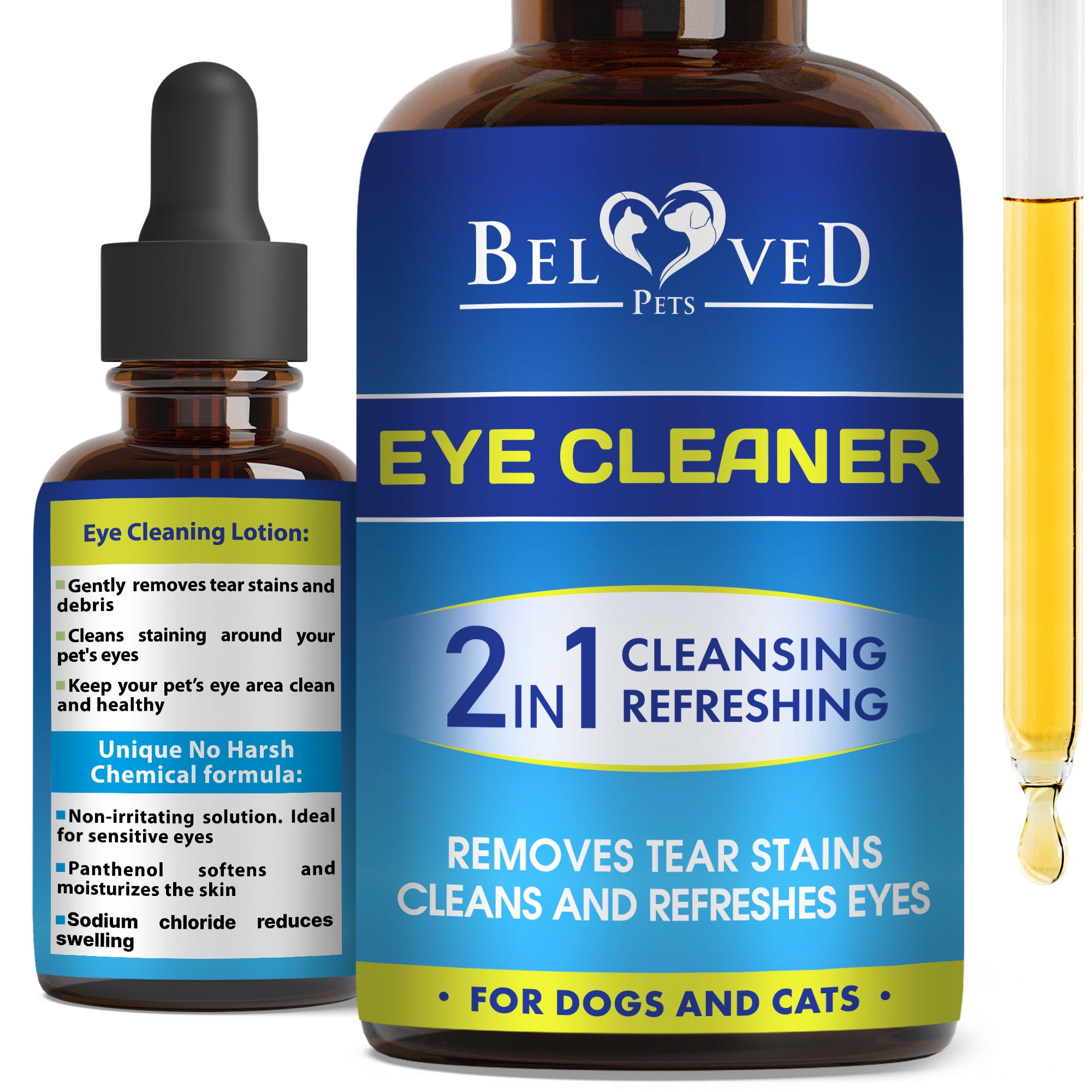 Cat Dog Eye Wash Drops Tear Stain Remover, Zimbabwe Ubuy