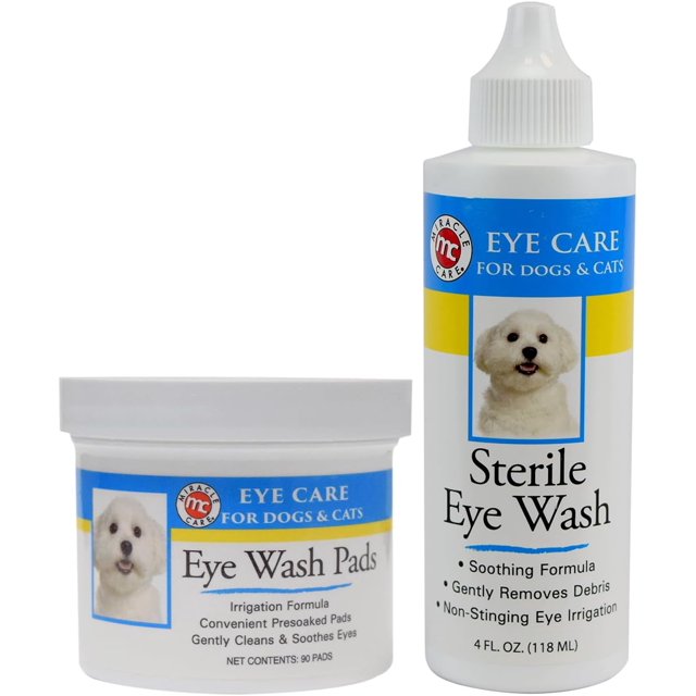 Cat & Dog Eye Wipes and Sterile Eye Wash for Your Cat and Dog Eye Wipes