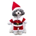 thumbnail image 1 of Cat Dog Funny Santa Cosplay Costume Christmas Santa Soft Comfortable Costume Accessories Dress Up Supplies, 1 of 8
