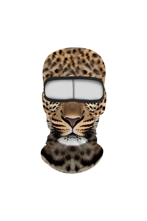 Face Cat Dog Halloween Hat Cute Full Face Hood Animal Ski for Hiking Riding Sports Outdoor Activities