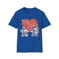 thumbnail image 1 of Cat Dog Lovers Men Women Novelty Heart Tees, 1 of 4