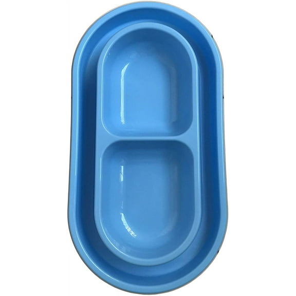 Cat Dog Pet Food Bowl 40 Oz Anti Ants Food Water Bowls Dish for Small to Medium Sized Dogs Cats