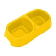 thumbnail image 1 of Cat Dog Pet Food Bowl Food Water Bowls Dish for Small Medium Size Dogs Cats,yellow, 1 of 5