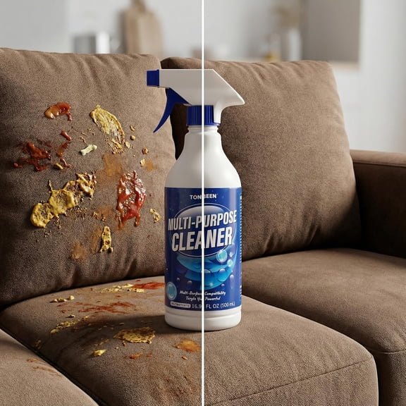 Cat & Dog Scratch Resistant Sofa Cleaner Spray for Fabric, Faux Leather & Microfiber Upholstery, Removes Stains from Food, Drink, Spills & Dirt on Couches, Chairs, Cushions & Car Interiors, 16.91 oz