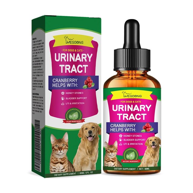 Cat & Dog Urinary Tract Infection Treatment & Natural Medicine CranberryKidney+Bladder Support