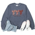 thumbnail image 1 of Cat & Dog Valentine Day Sweatshirt Women Cute Fur Mom Gifts Pet Lover Casual Long Sleeve Graphic Shirts Top, 1 of 4