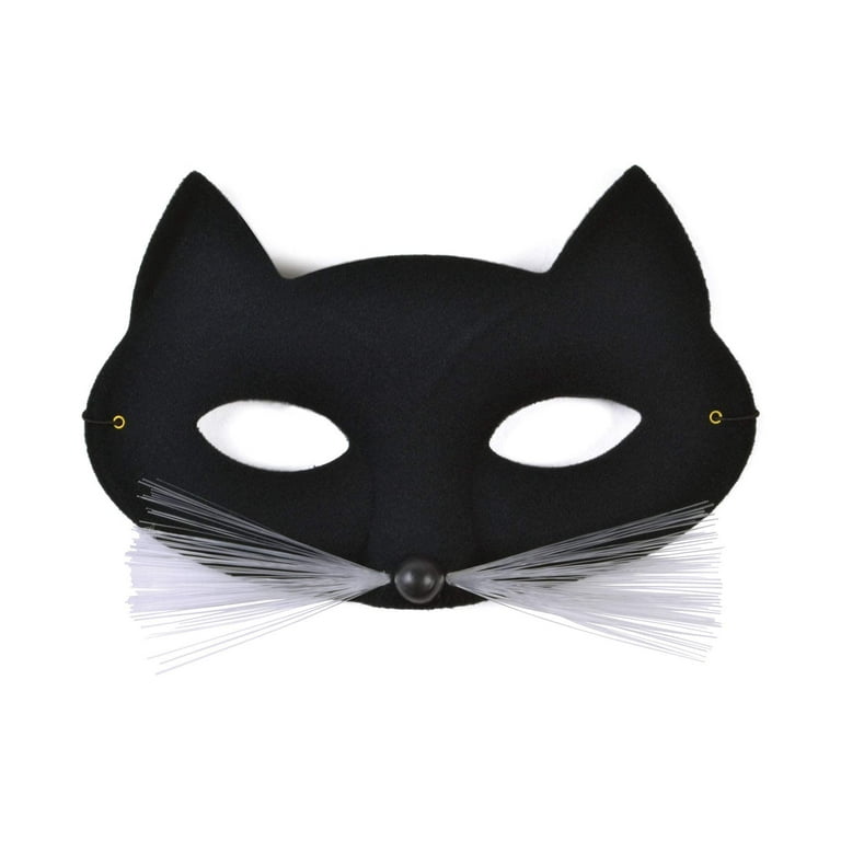 Cat Domino Eye Mask White Masks Unisex Cat Domino Eye Mask White Masks Unisex