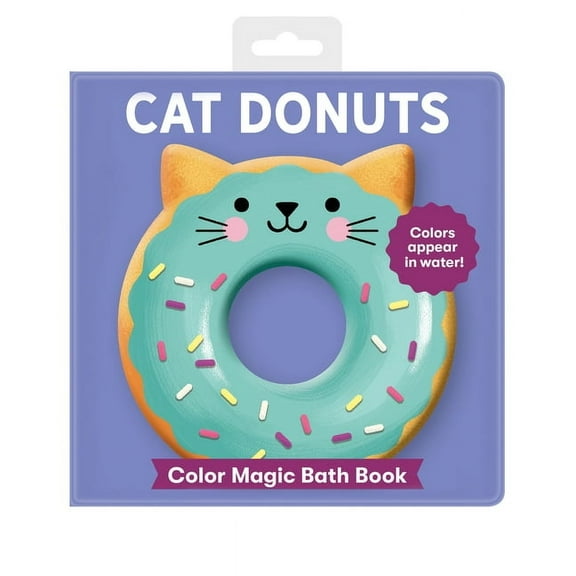Cat Donuts Color Magic Bath Book, (Paperback)
