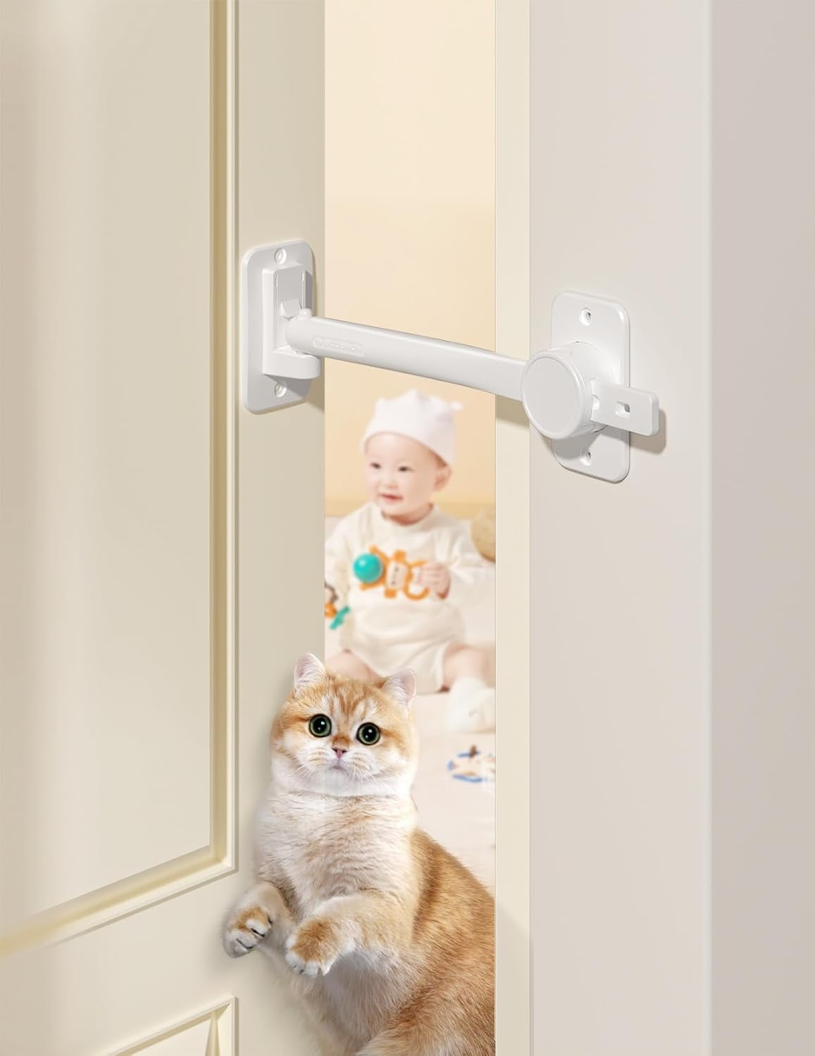 Cat Door Holder Latch, Pcs Adjustable Cat Door Stopper to Keep