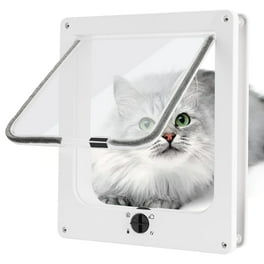 TRIXIE Small Cat Door Flap White 10 in Walmart