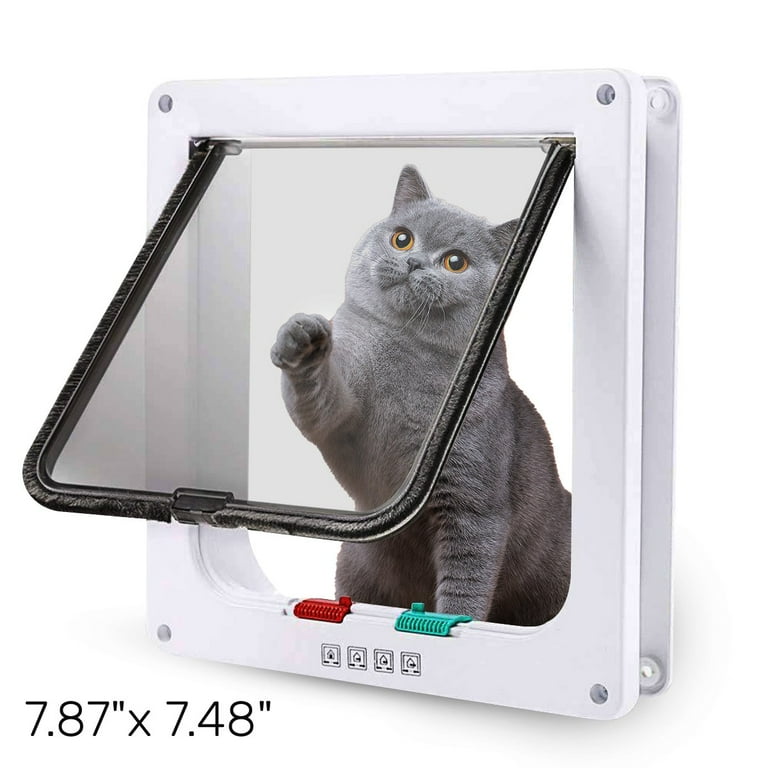 Walmart Cat Doggie Door, Large Automatic, Weatherproof, 4-Way