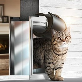 Cat Mate 4-Way Locking Cat Door with Rotary Locking Control and