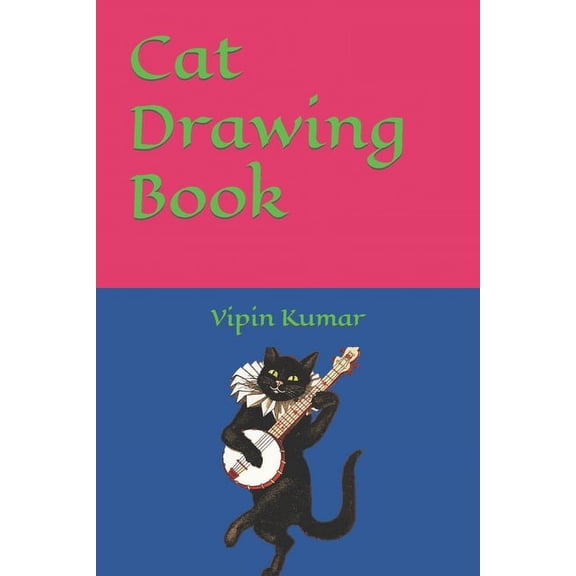 Cat Drawing Book (Paperback)