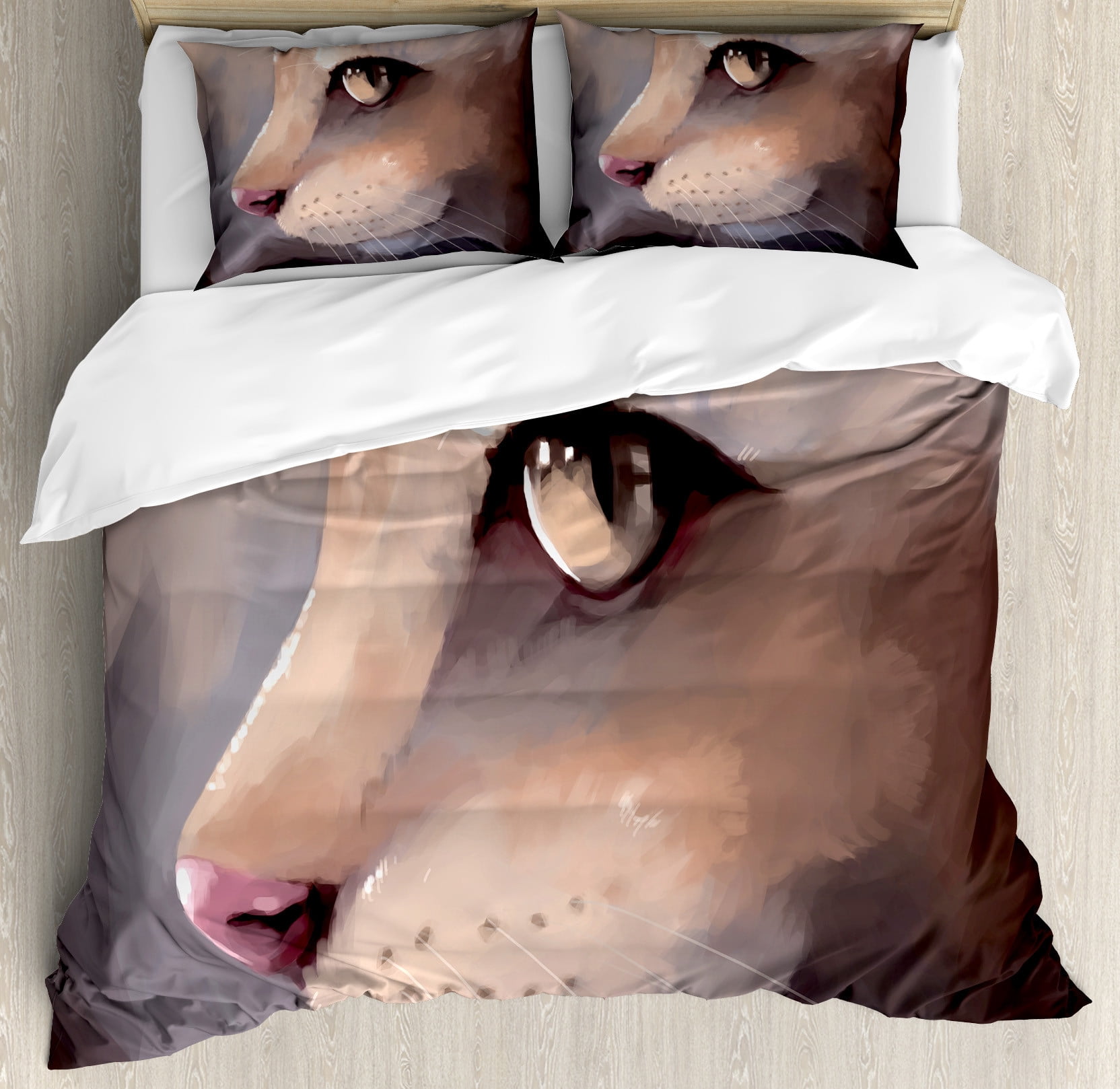 Cat Friends Portrait Quilted Blanket NCU0DV613