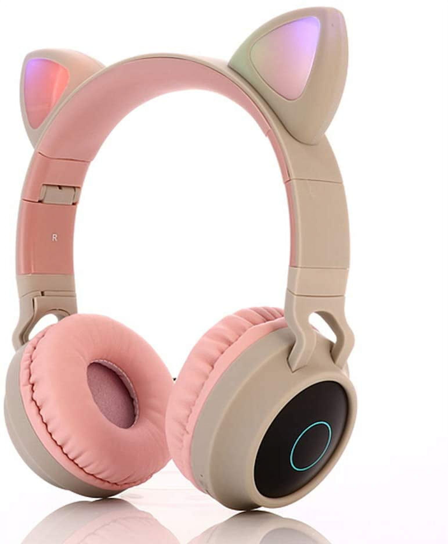 Wireless Bluetooth Cat Ear Headphones for Kids Jordan Ubuy