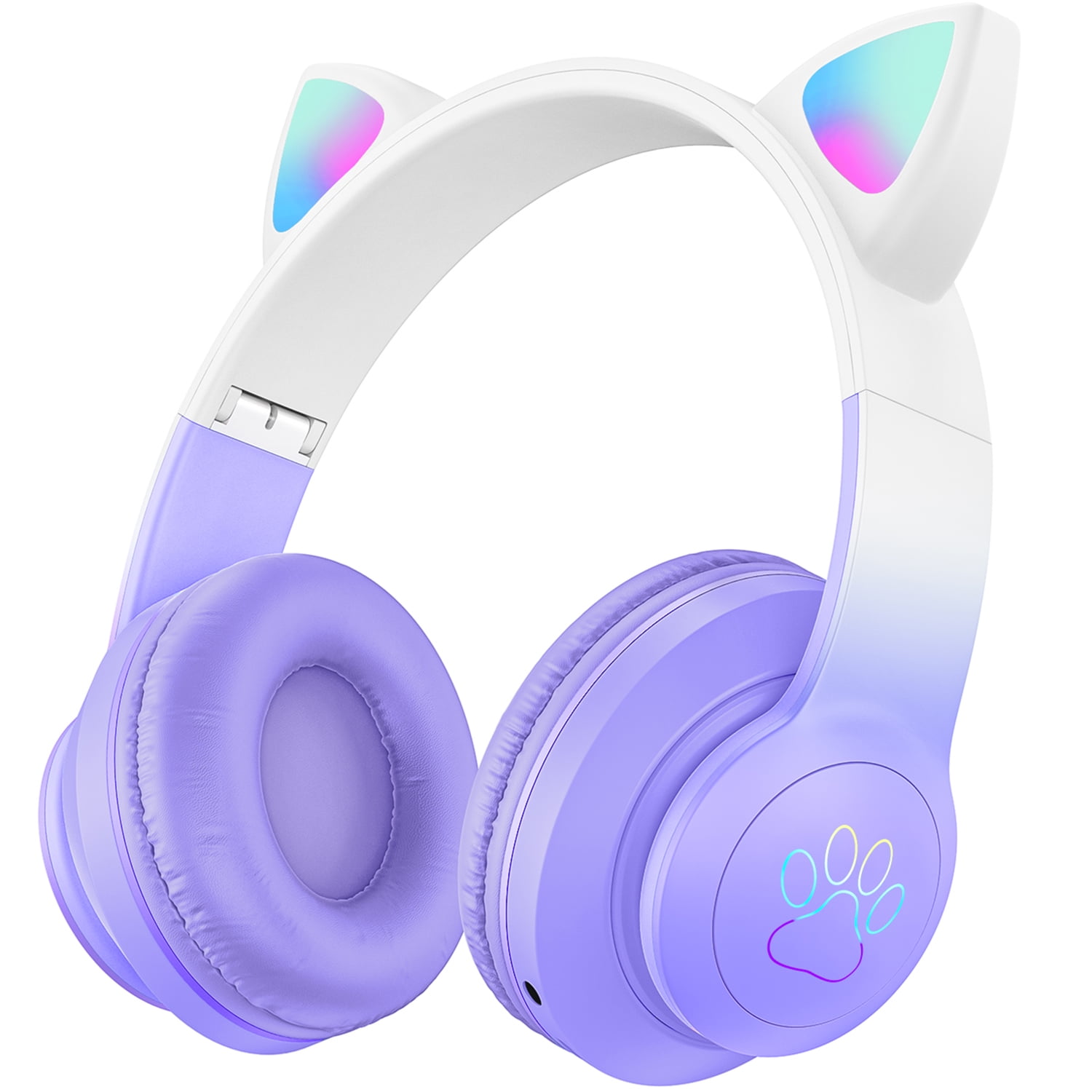 ABCPOW Kids Headphones with Microphone,Wireless Headset Bluetooth 5.3 ...