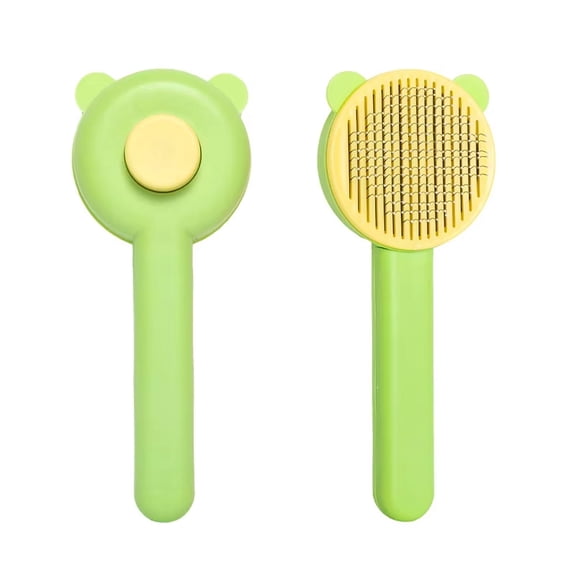 Cat Ear Shape Hair Remover Tool for Carpets Furniture and Bedding Multi-Functional Pet Fur Scraper and Lint Brush for Deep Cleaning and Grooming