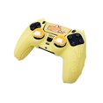 thumbnail image 1 of Cat Ear Silicone Cover Set for PS5 Controller with 1 Touchpad Sticker and 2 Thumb Grip Caps, Yellow, 1 of 3