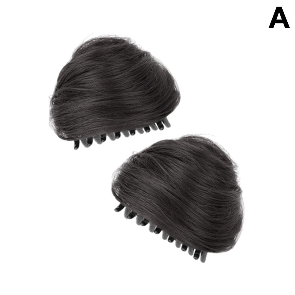 Cat Ear Wig Hair Clip Synthetic Cat Ear Ball Chignon Claw Clip