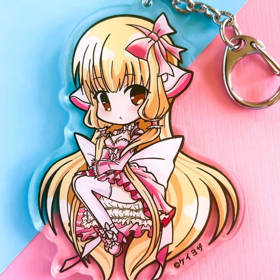 Cat-Eared Android Girl Acrylic Charm