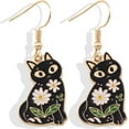 thumbnail image 1 of Cat Earrings for Women Trendy Stuff Christmas Stocking Stuffers Cute Funny Animal Stud Earrings Jewelry Cat Lovers Gifts for Birthday Christmas, 1 of 13