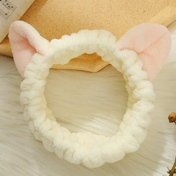 Cat Ears Net Red Headband Creative Wash Hair Accessories Headband