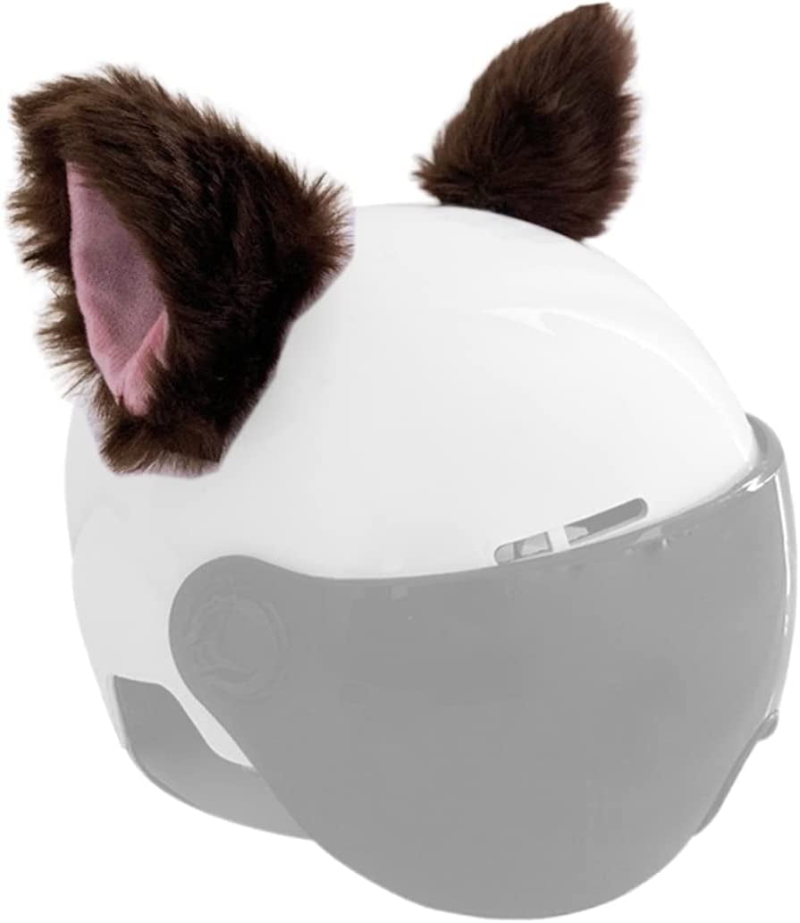 ears and tails for motorcycle helmet Cat Pink - Accessory Make your helmet unique Cat Ears for Helmet Plush
