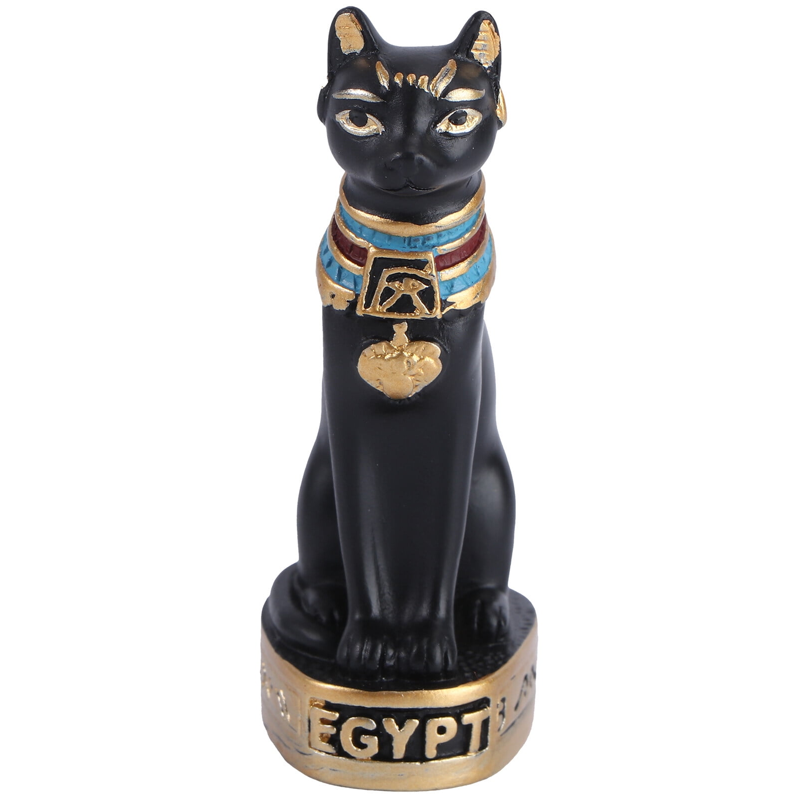 Cat Egyptian God Bastet Ancient Goddess Gods Greek Egypt Statue Sculpture Creative Ornament